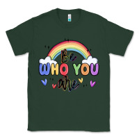 Sports Green be who you are Classic Tee - MaliasSmallBusiness