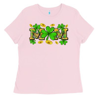 Bubblegum Pink St. patricks day mom Ladies Tee - Neo Western