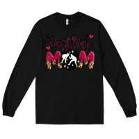 Black wrestling mom Long Sleeve Tee - MaliasSmallBusiness