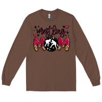 Chestnut wrestling mom Long Sleeve Tee - MaliasSmallBusiness
