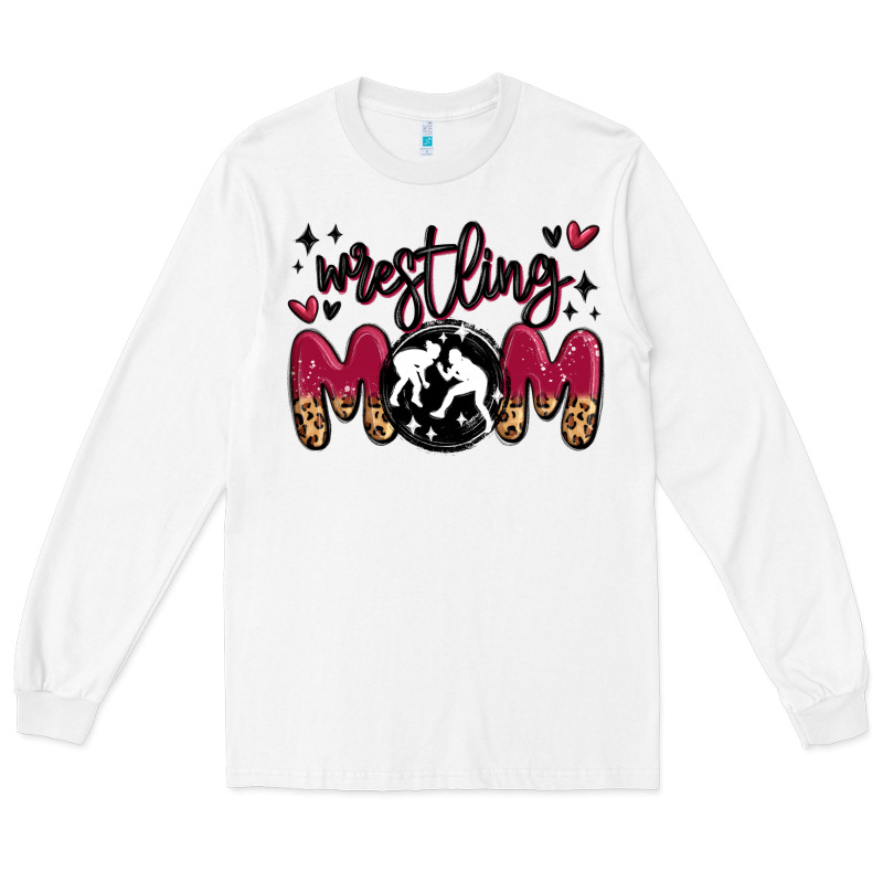 Wrestling Mom Long Sleeve Tee by MaliasSmallBusiness | Teevron