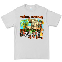 Dove Grey making memories one campsite at a time Premium Tee - AdoDesignShop