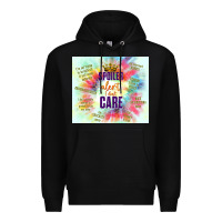 Black spoiler alert i don't care Premium Hoodie - TumblerDesignByShophia