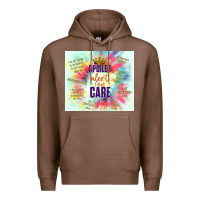 Chestnut spoiler alert i don't care Premium Hoodie - TumblerDesignByShophia