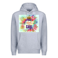 Heather Grey spoiler alert i don't care Premium Hoodie - TumblerDesignByShophia