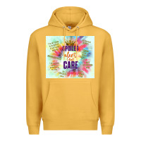 Mustard spoiler alert i don't care Premium Hoodie - TumblerDesignByShophia