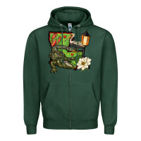 Sports Green louisiana state Zipper Hoodie - BarkalooDesign