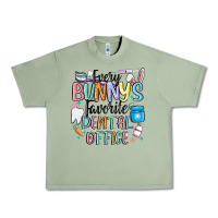 Oil Green every bunnys favorite dental office Urban Heavy Tee - MaliasSmallBusiness
