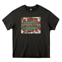 Asphalt not perfect just forgiven Heavy Core Tee - BarkalooDesign