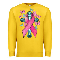 Lemon Cancer Cross Cancer Awareness Premium Sweatshirt - HowdyJamesFarm