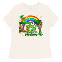 Bone St. Patrick's Day Mommy's little lucky charm Ladies Tee - Neo Western