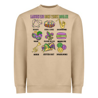 Mushroom laissez les bons temps rouler Heavyweight Sweatshirt - MaliasSmallBusiness