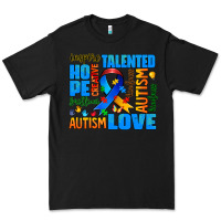 Black autism  words Premium Tee - AdoDesignShop