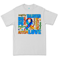 Dove Grey autism  words Premium Tee - AdoDesignShop