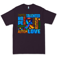 Plum autism  words Premium Tee - AdoDesignShop