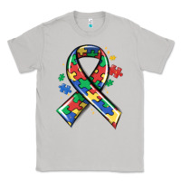 Moon Dust autism puzzle ribbon Classic Tee - MaliasSmallBusiness