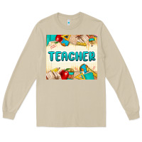 Mushroom teacher Long Sleeve Tee - MaliasSmallBusiness