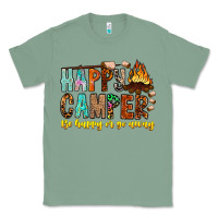 Sage Happy Camper Be Happy Or Go Away Classic Tee - CowhideDigitalArt