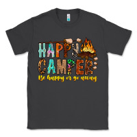 Smoke Happy Camper Be Happy Or Go Away Classic Tee - CowhideDigitalArt