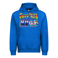 Cobalt Free dad hugs pride Urban Hoodie - FaDigitalArtStudio