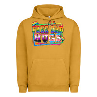 Pigment Peanut Butter Free dad hugs pride Urban Hoodie - FaDigitalArtStudio