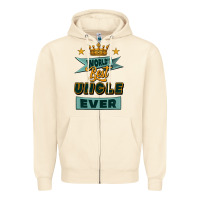 Sandshell world's best uncle ever Zipper Hoodie - Jasminsmagicworld