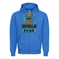 True Royal world's best uncle ever Zipper Hoodie - Jasminsmagicworld