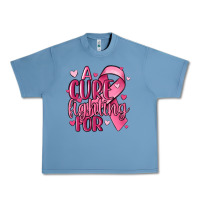 Pebble Blue a cure fighting for Urban Heavy Tee - MaliasSmallBusiness