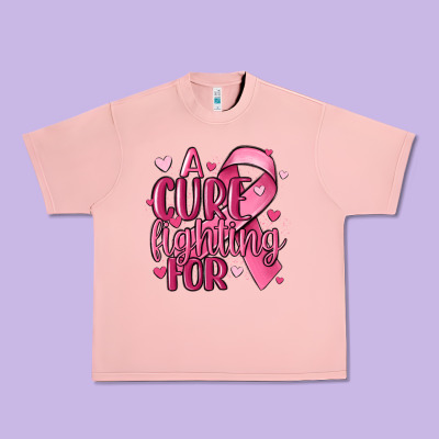 A Cure Fighting For Urban Heavy Tee Designed By Maliassmallbusiness