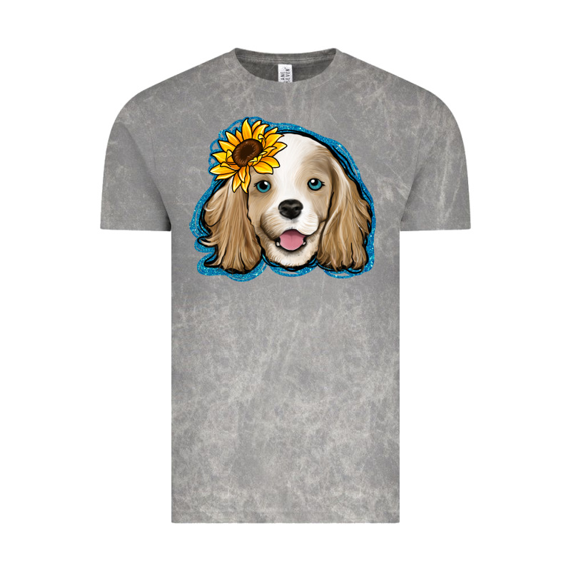Cocker Spaniel Sunflower Vintage Tee by Jasminsmagicworld | Teevron