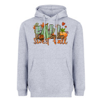Heather Grey Fall sweet Fall Heavyweight Hoodie - NancyCooperArtShop