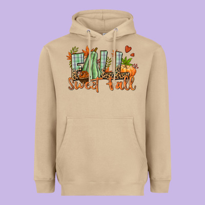 Fall Sweet Fall Heavyweight Hoodie Designed By Nancycooperartshop
