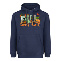 Navy Fall sweet Fall Heavyweight Hoodie - NancyCooperArtShop