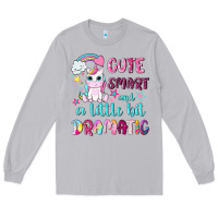 Moon Dust cute smart and a little bit dramatic with unicorn Long Sleeve Tee - NancyCooperArtShop