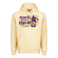 Pina Colada Mardi Gras drinking team with gnome Premium Hoodie - HowdyJamesFarm
