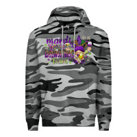 Slate Camo Mardi Gras drinking team with gnome Premium Hoodie - HowdyJamesFarm