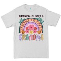 Dove Grey happiness is being a grandma Premium Tee - JahusDesignShop