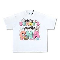 White every bunnys favorite cna Urban Heavy Tee - MaliasSmallBusiness
