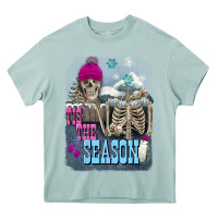 Arona Winter tis the season skeleton Heavy Core Tee - FaDigitalArtStudio