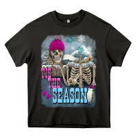 Asphalt Winter tis the season skeleton Heavy Core Tee - FaDigitalArtStudio