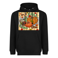 Black I am a Fall kinda girl pumpkin Fall Heavyweight Hoodie - NancyCooperArtShop