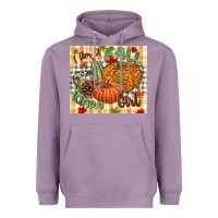Lavender I am a Fall kinda girl pumpkin Fall Heavyweight Hoodie - NancyCooperArtShop