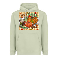 Matcha I am a Fall kinda girl pumpkin Fall Heavyweight Hoodie - NancyCooperArtShop