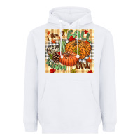 White I am a Fall kinda girl pumpkin Fall Heavyweight Hoodie - NancyCooperArtShop