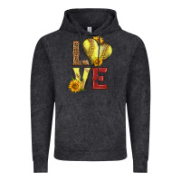 Vintage Black western love softball Vintage Hoodie - LillyAllenDesigns