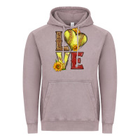 Vintage Zinc western love softball Vintage Hoodie - LillyAllenDesigns