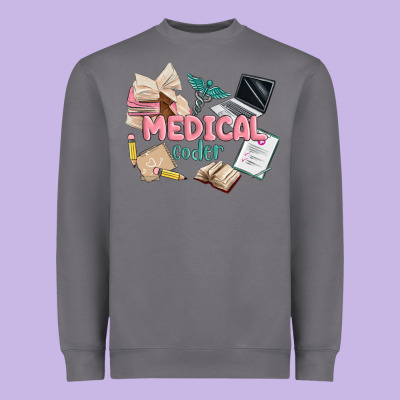 Medical Codler Heavyweight Sweatshirt Designed By Maliassmallbusiness