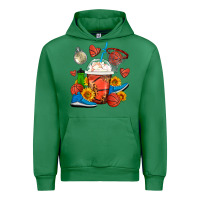 Emerald Basketball Frappe Coffee Urban Hoodie - FaDigitalArtStudio