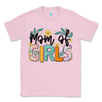 Bubblegum Pink mom of girls Classic Tee - JahusDesignShop