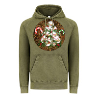 Vintage Olive Merry Christmas Baseball Vintage Hoodie - RanaPortraitStore